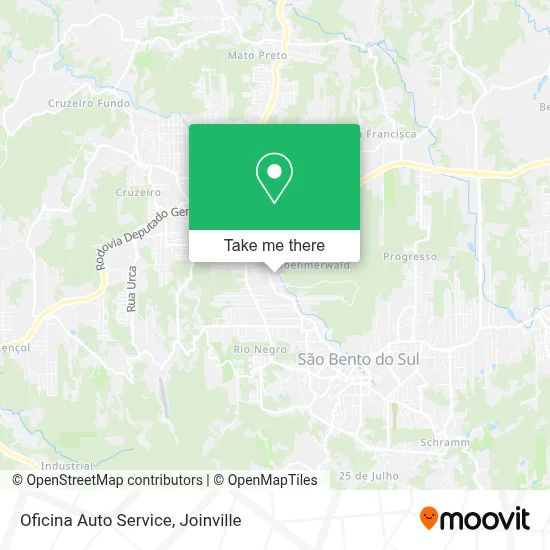 Oficina Auto Service map