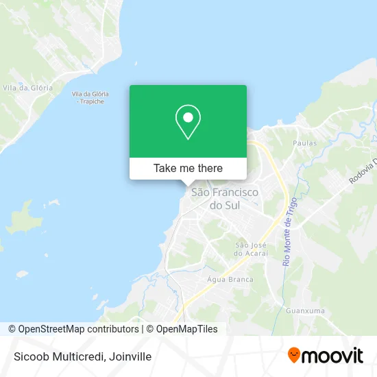 Sicoob Multicredi map
