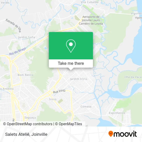Salets Ateliê map