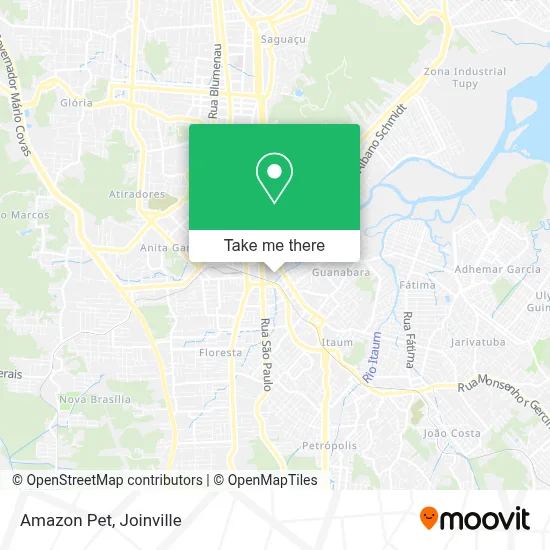 Amazon Pet map