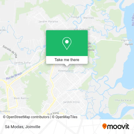Sá Modas map
