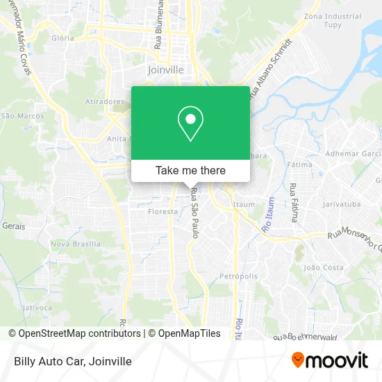 Billy Auto Car map