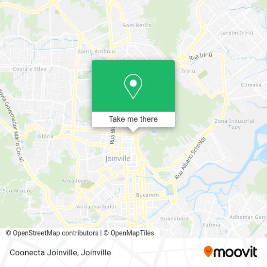 Coonecta Joinville map
