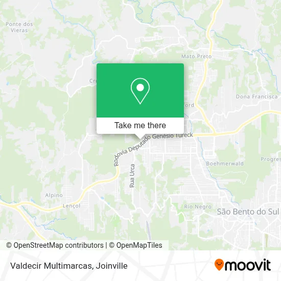 Valdecir Multimarcas map