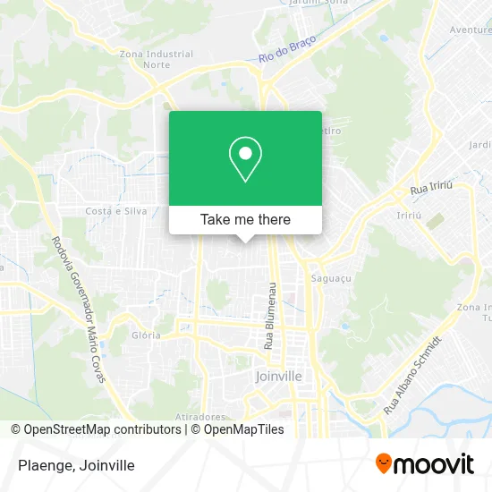 Plaenge map