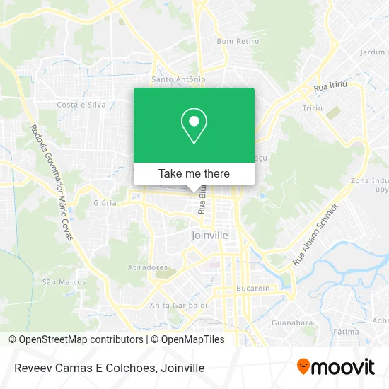 Reveev Camas E Colchoes map