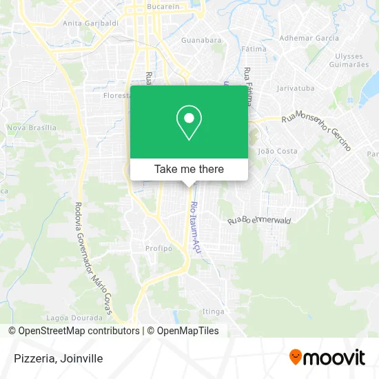 Pizzaria map