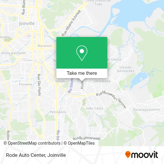 Rode Auto Center map