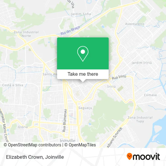 Elizabeth Crown map