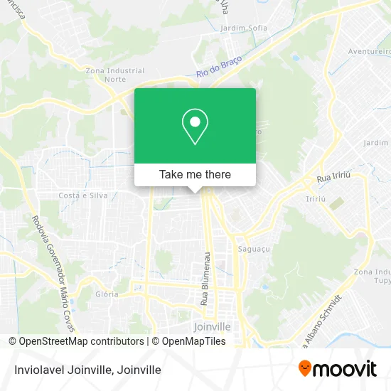 Inviolavel Joinville map