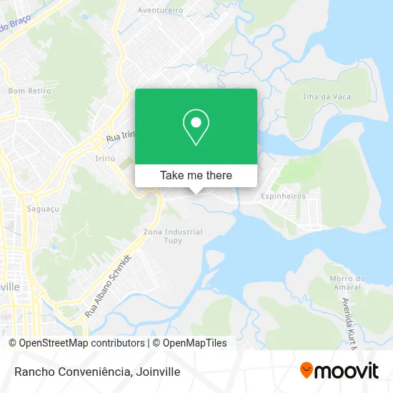 Rancho Conveniência map