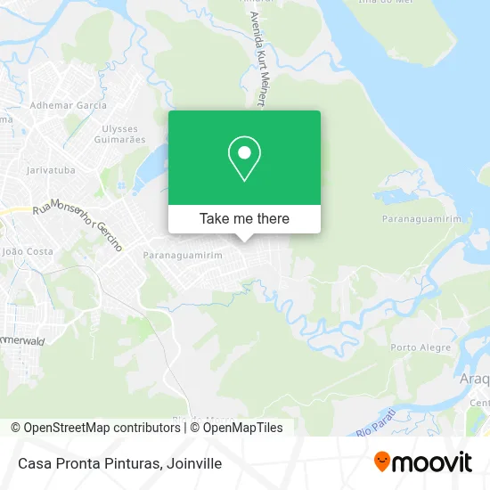 Casa Pronta Pinturas map