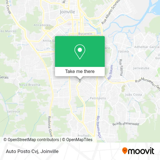 Auto Posto Cvj map