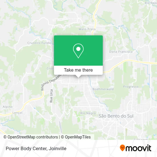 Power Body Center map