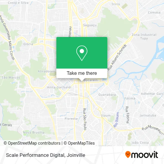 Scale Performance Digital map
