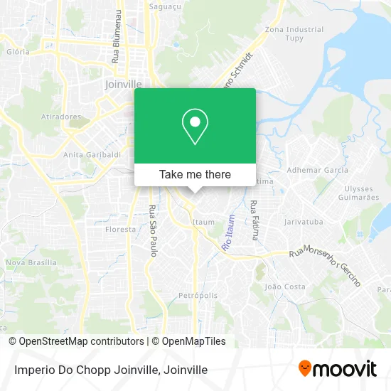 Imperio Do Chopp Joinville map