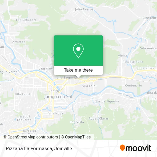 Pizzaria La Formassa map