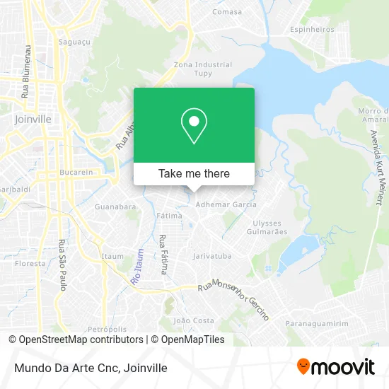 Mundo Da Arte Cnc map