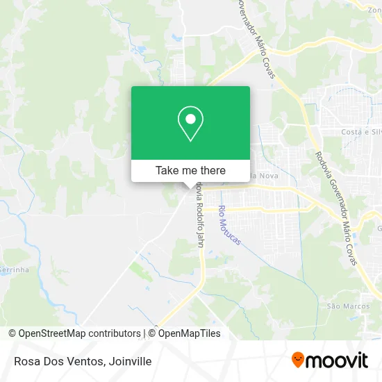 Rosa Dos Ventos map