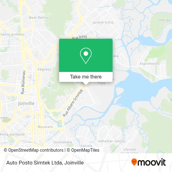 Auto Posto Simtek Ltda map
