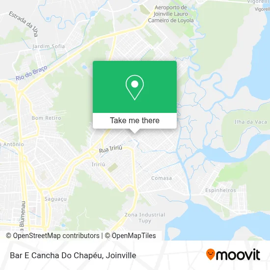 Bar E Cancha Do Chapéu map