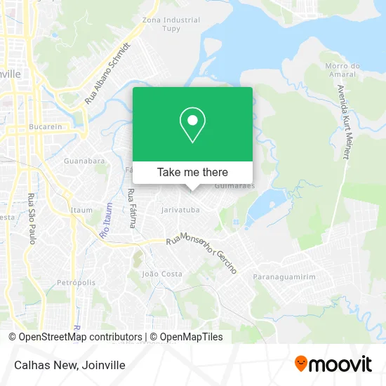 Calhas New map