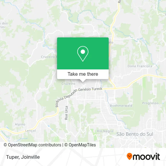 Tuper map
