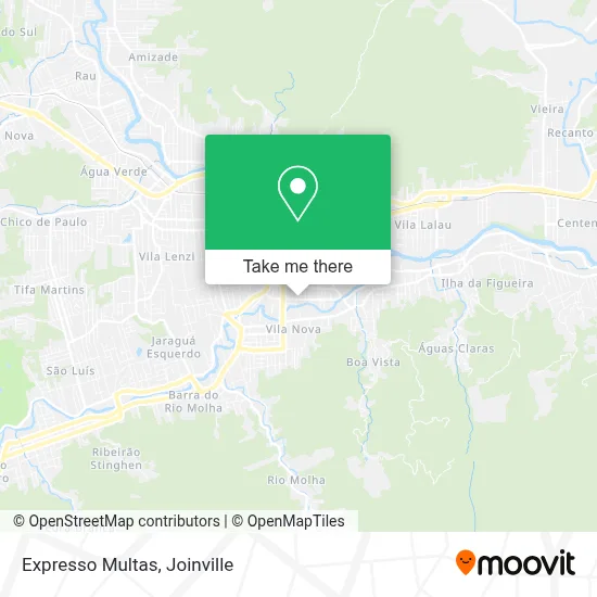 Expresso Multas map