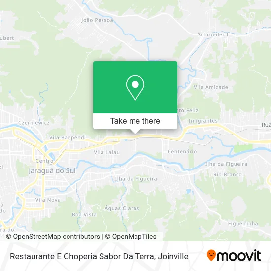 Restaurante E Choperia Sabor Da Terra map