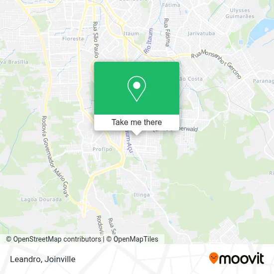 Leandro map