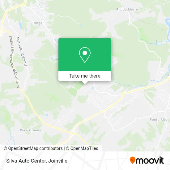 Silva Auto Center map