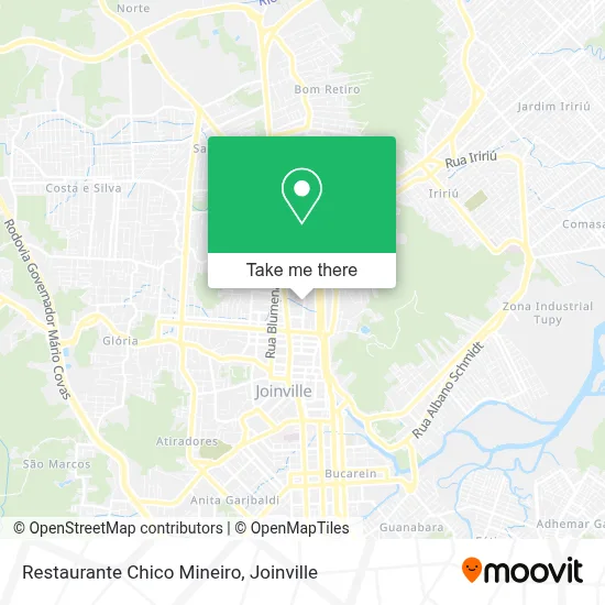 Restaurante Chico Mineiro map