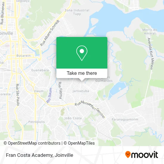 Fran Costa Academy map
