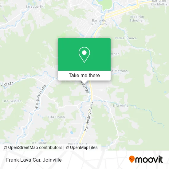 Frank Lava Car map