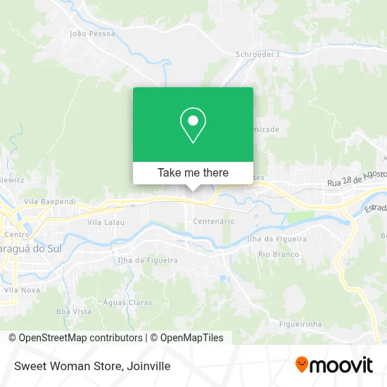 Sweet Woman Store map