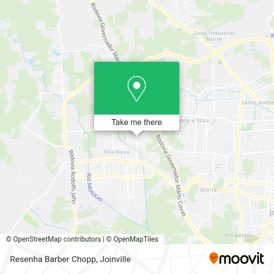 Resenha Barber Chopp map