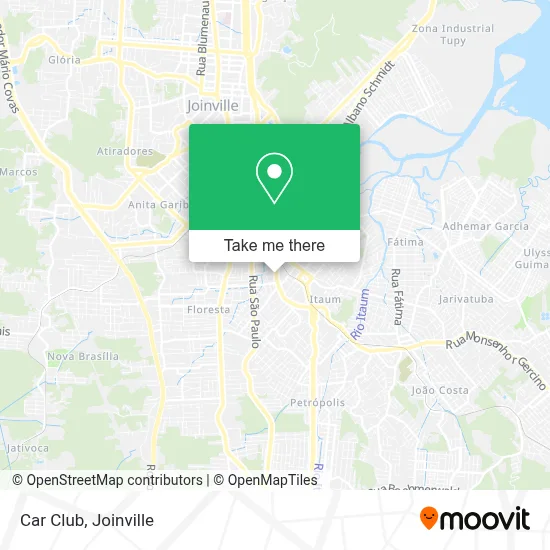 Car Club map