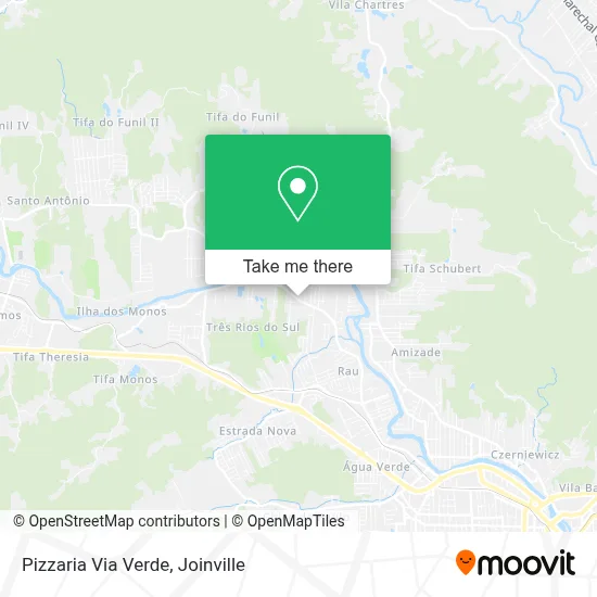 Pizzaria Via Verde map