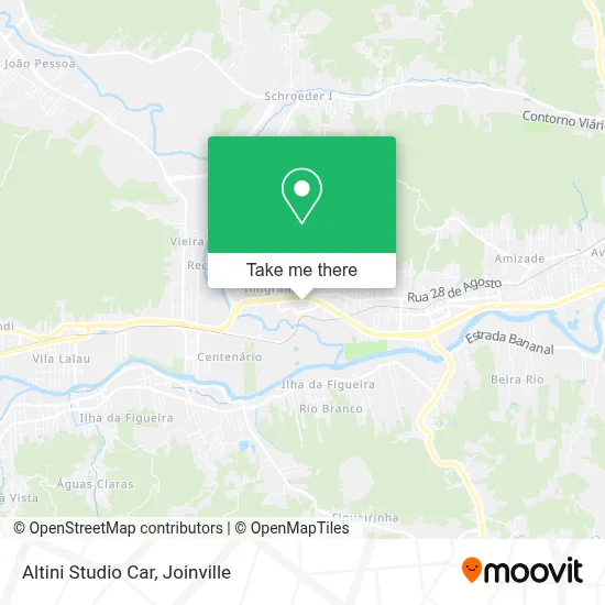 Altini Studio Car map