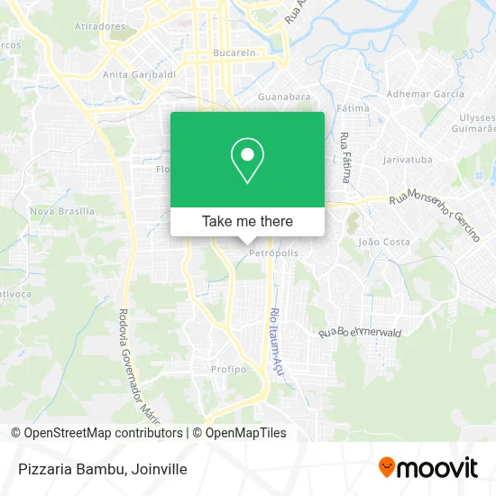 Pizzaria Bambu map