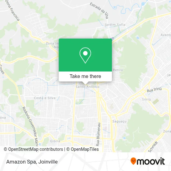 Amazon Spa map