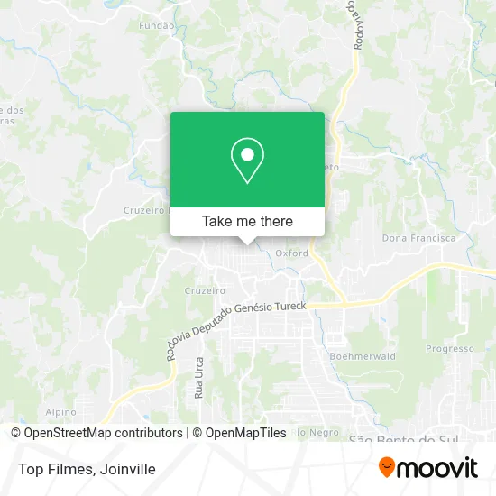 Top Filmes map