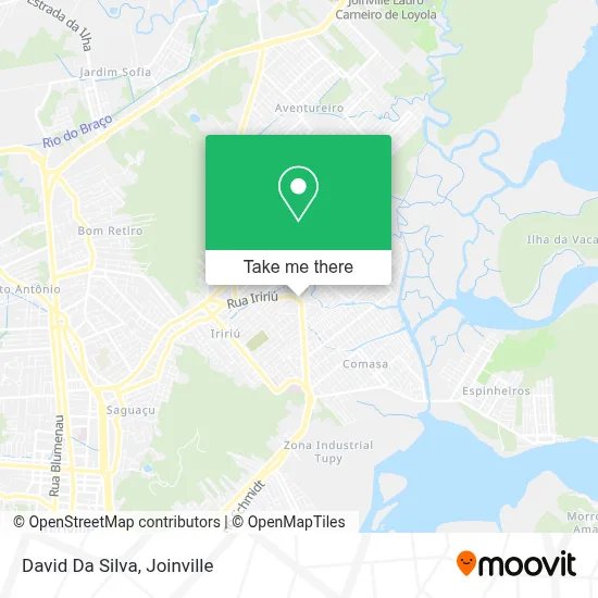 David Da Silva map