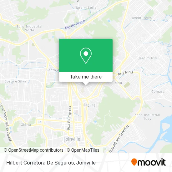 Hilbert Corretora De Seguros map