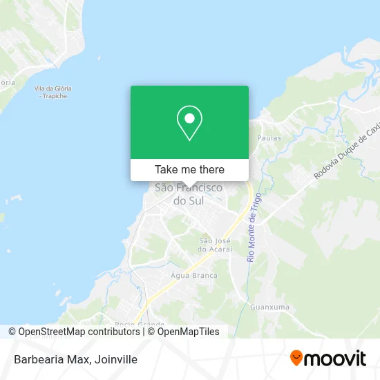 Barbearia Max map