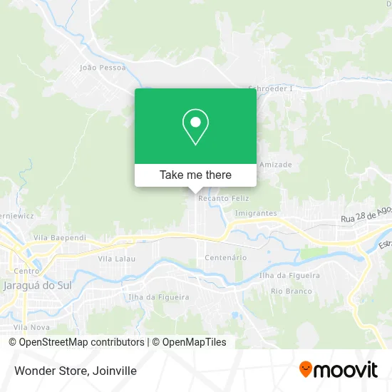 Wonder Store map