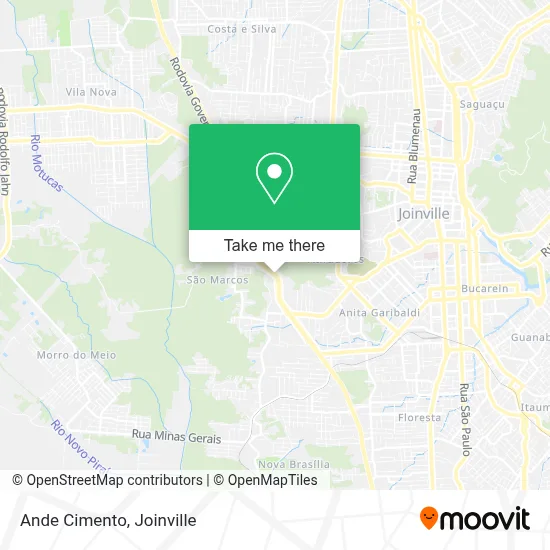 Ande Cimento map