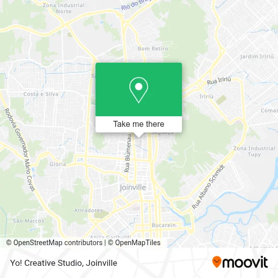 Yo! Creative Studio map
