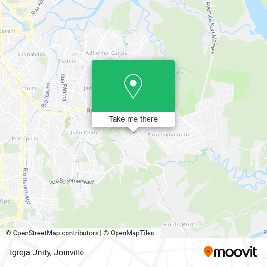 Igreja Unity map