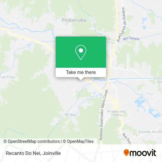 Recanto Do Nei map